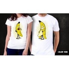 Комплект парных футболок Бананы