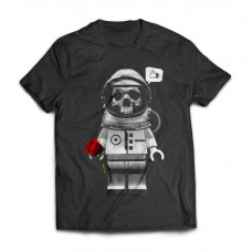 Футболка Череп космонавт