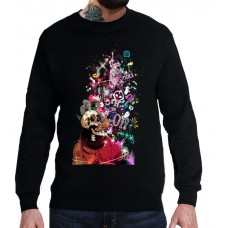 Свитшот Череп. Граффити