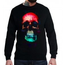 Свитшот Пиксельный череп