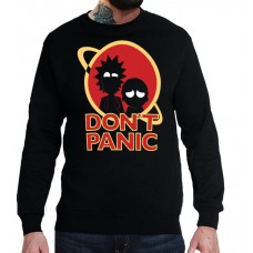 Свитшот Rick and Morty Dont Panic