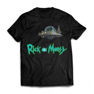 Футболка Rick and Morty UFO