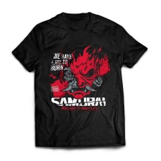 Футболка Cyberpunk Samurai v1 Футболка Cyberpunk Samurai v1