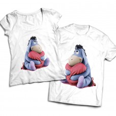 Комплект парных футболок Влюбленные v2