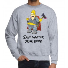 Свитшот Гомер и пиво