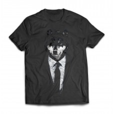 Футболка Волк в костюме