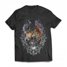 Футболка Стимпанк. Тигр