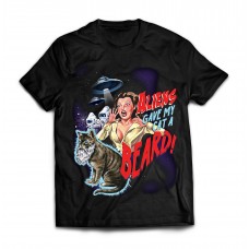 Футболка Ретро. Инопланетяне и кот