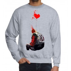 Свитшот Панк с воздушным сердцем