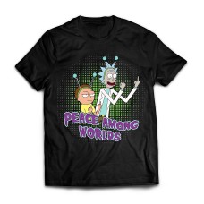 Футболка Rick and Morty Peace among Worlds
