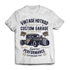 Футболка Vintage Hotrod