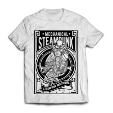 Футболка Стимпанк. Сова Футболка Стимпанк. Сова