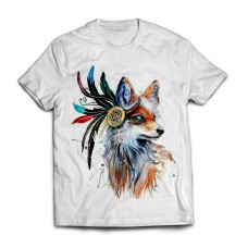 Футболка Лиса индеец