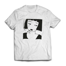 Футболка Девушка с сигаретой