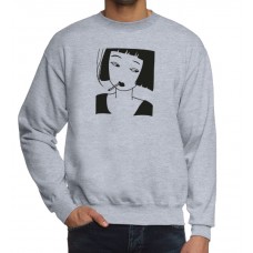 Свитшот Девушка с сигаретой