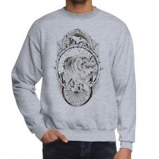 Свитшот Волк. Иллюстрация