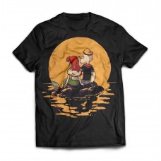 Футболка Моряк Попай и русалка