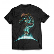 Футболка Космонавт скейтбордист