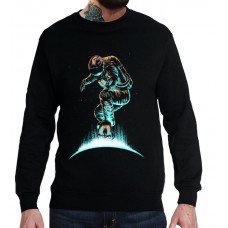 Свитшот Космонавт скейтбордист